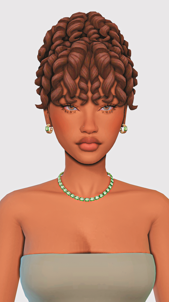 Curly Hair Maxis Match Edition Part 3