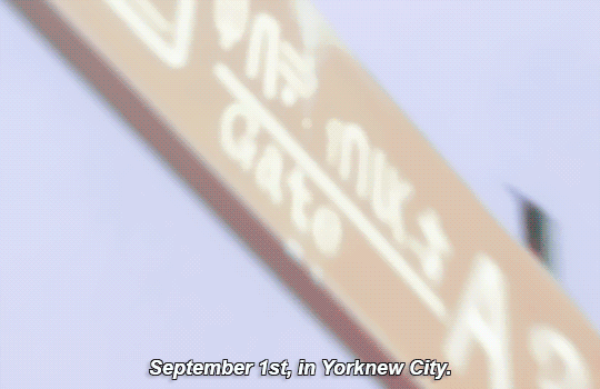 "Until We Meet Again. Yes, That Will Be... September 1st, In Yorknew City!"