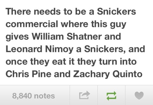 queenspocko:  Welcome to the Star Trek fandom: part 2 