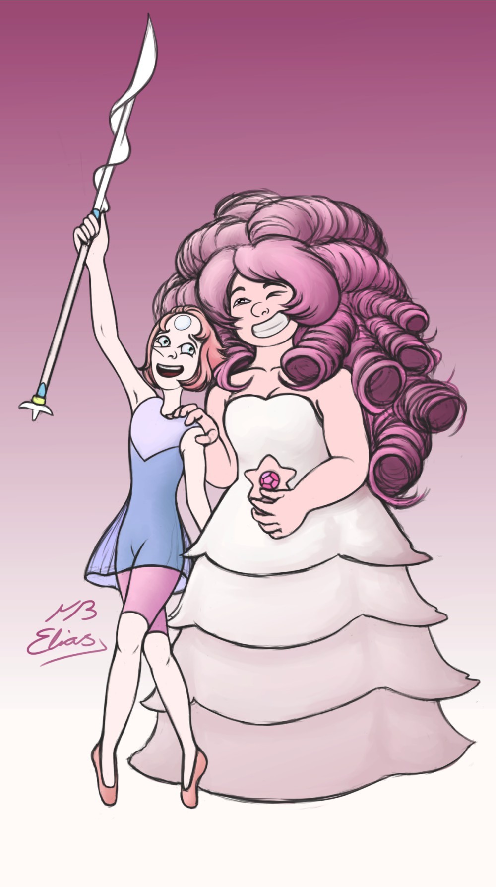 strawberrybiscuitbuds:  The Leader of the Rebellion and her terrifying renegade Pearl