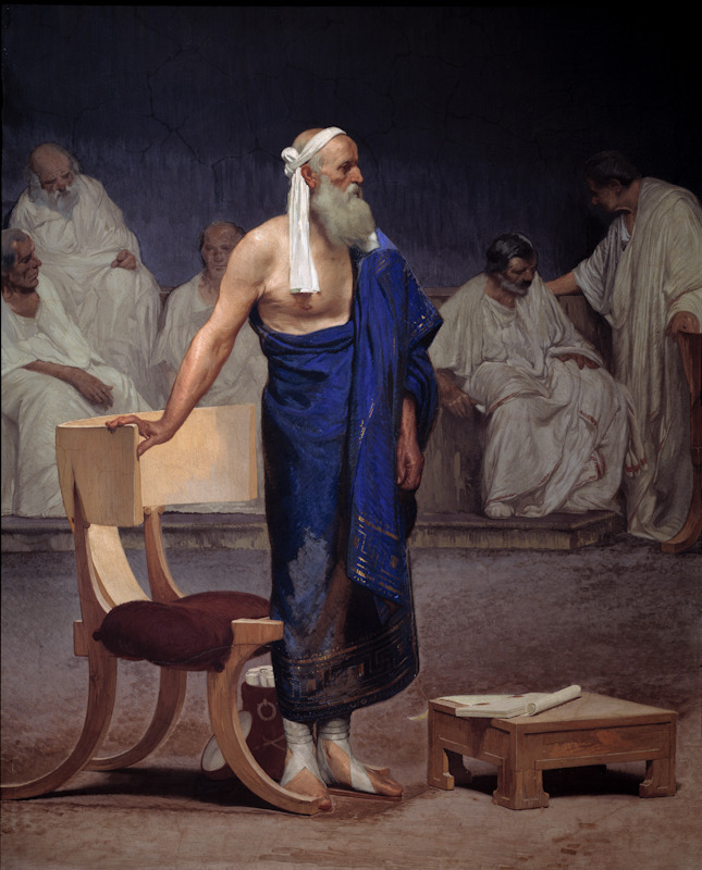 Cesare Maccari, Appio Claudio cieco condotto in Senato, 1881-88