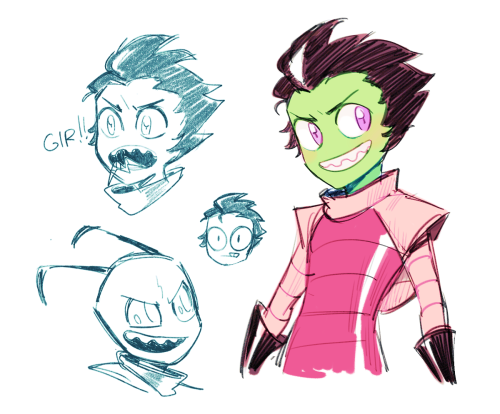 Invader Zim anime by DonellaandOrin on DeviantArt