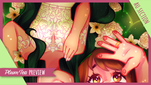 ZINE PREVIEWTake a look at some of the adorable art from the zine’s mini AU section! This gorg