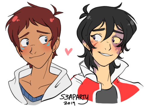 i’ve been gone from tumblr for 4 years and i come back with klance.  (i like to think keith’s galra 