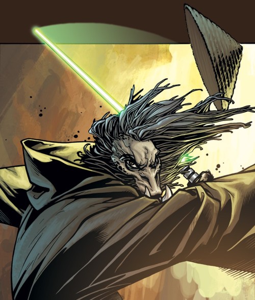 K’Kruhk was a Whiphid Jedi Master who was notorious for being extremely difficult to kill, sur