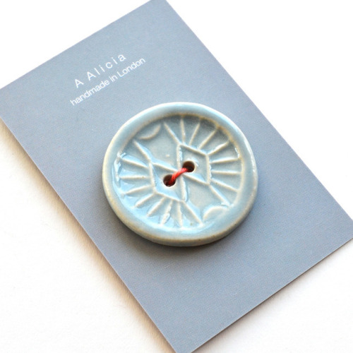 Sweet-inspired buttonsLondon ceramicist Anna Alicia has made a range of buttons inspired by Japanese