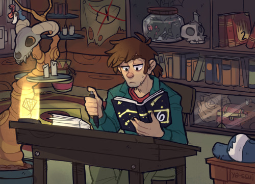ya-ssui: Written by Dipper Pines. Illustrations by Mabel Pines. 