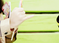 parkhoon:  “I don’t have friends.” “I don’t have any friends either!” 