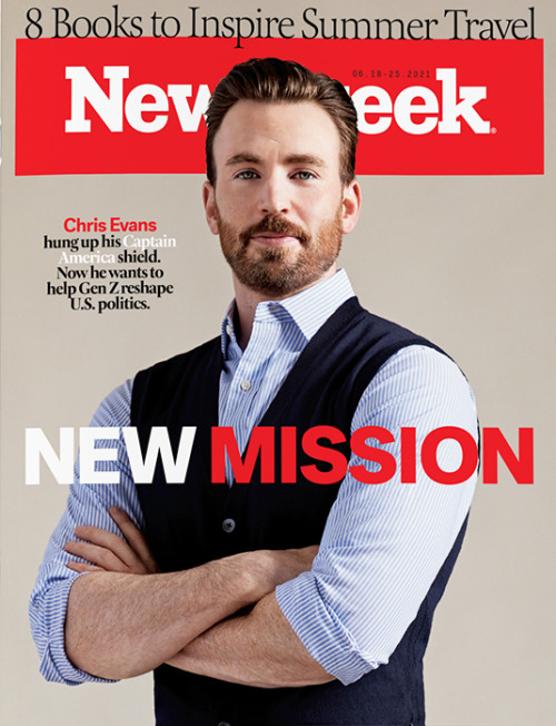 luvinchris:Chris Evans for Newsweek