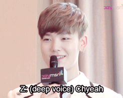joonheong:  Interviewer: If you could be born again as another celebrity or another