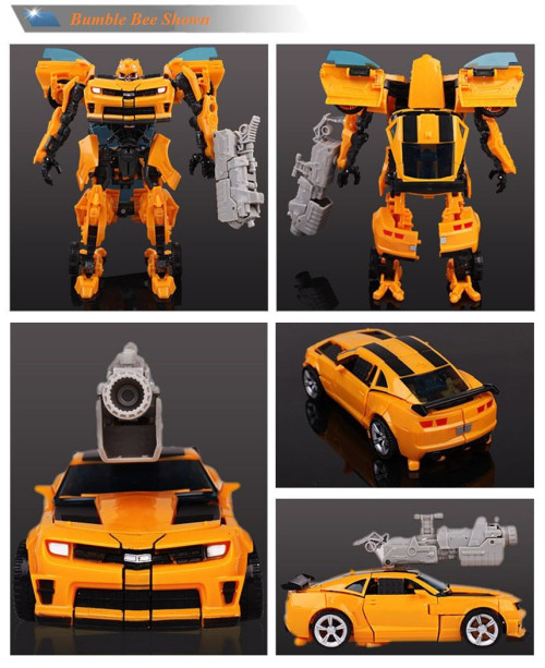 19cm Optimus Prime/Bumblebee Transformation Robots VOYAGER...