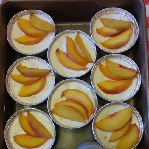 Homemade Peaches and Cream Milk Pudding