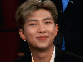 poutaes:start your day with a smile: namjoon ver.