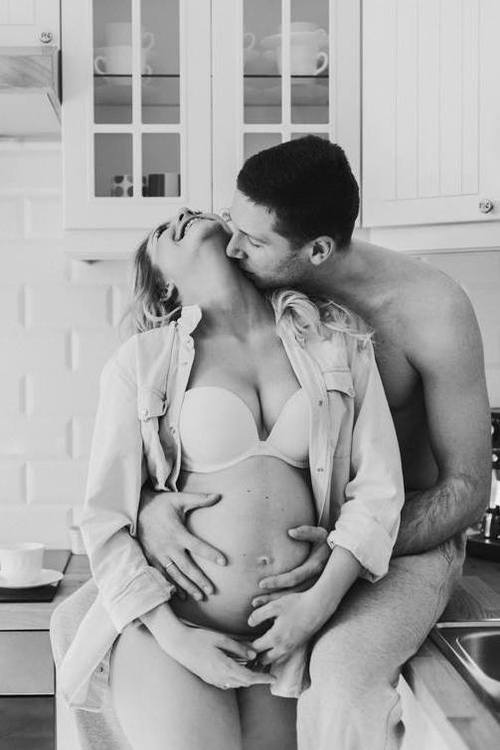 fillherwithlove:  childbearinghips:  So sweet ❤️  We’d waited years for it. We wanted it to be perfect. The right circumstances. Both of us shares the fantasy. The pulsating excitement of pregnancy risk sex. The thought of impregnation. We made