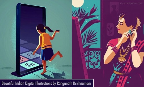 25 Beautiful Digital Illustrations by Ranganath Krishnamani - Slice of Indian Traditions and cultureRead Full Post here: Digital Illustrations Indian Life Ranganath Krishnamani
See all Digital Illustrations , Root Album , Digital Art , India Artists...