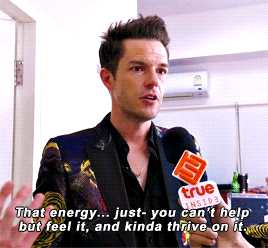 jacobperaltaz: Do you still like playing Mr. Brightside? No. I’m just kidding. We’ve played it at ev