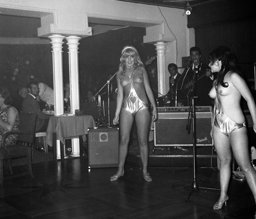 professorssite:The Ladybirds, a topless band from the ate 1960′s & early 70′s.  
