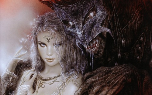 XXX drawn-out-masturbation:  luis royo photo