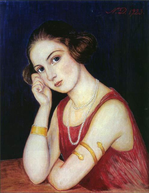 “Thora” by Nils Dardel, 1923