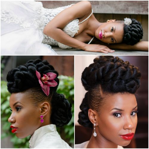 maxiefawna:  securelyinsecure:  Natural Hair Brides  Look at all of the pretty!