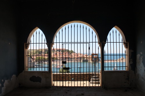 View through the Abandoned Chapel, Collioure