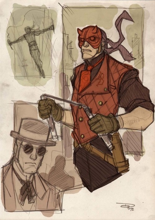 unknowngenre:  Steampunk Spider-Man Universe by Denis Medri more