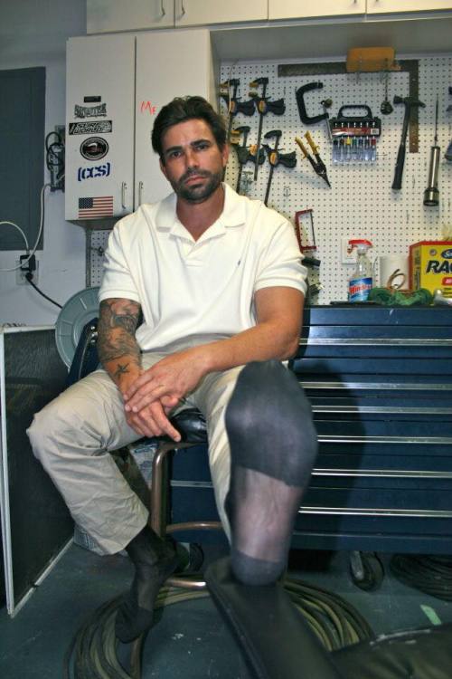 sockjockboy: ive wanted his sheer feet since i was a teenager fuckk