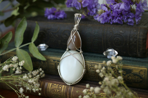 Beautiful shimmery moonstones and rainbow moonstone pendants in sterling silver handmade by me.Avail