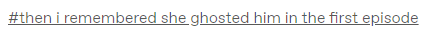 Ghosted Him You Say? Maybe It Wasn't Helping A Man On The Tube But Having To Return To Her Crypt