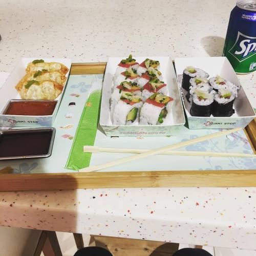 Favourite thing about Fridays #friday #tgif #sushi