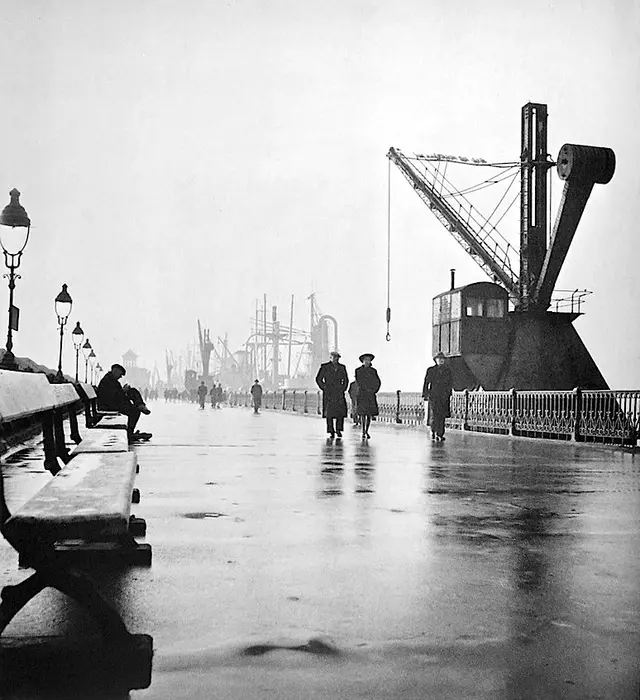 / Cas Oorthuys, Antwerp Harbour, 1948