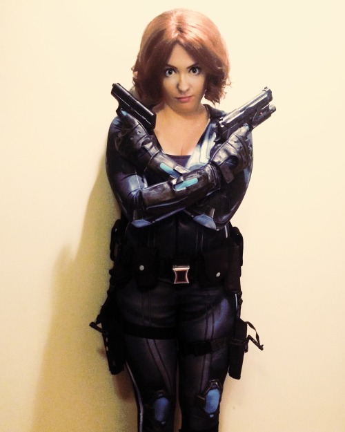 Black widow avengers halloween costume