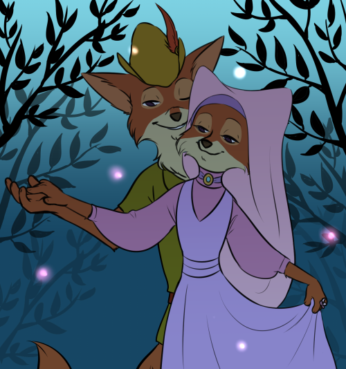 catswing:Portugal’s song in the Eurovision reminded me of Robin Hood so I was obligated to draw them