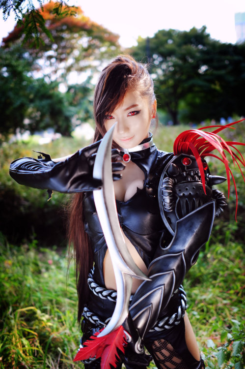 cosplaygirl:  アサガヲBlog : 【韓国】人気MMORPG「Blade&Soul」のコスプレが・・・Oh！ダイナマイツ！ 