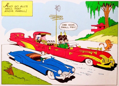 Some random Carl Barks panels.Something that becomes obvious when you look at the first and last two