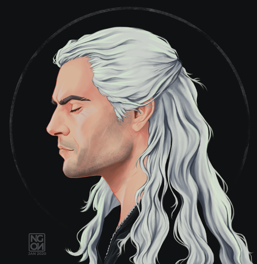 Geralt of Rivia | The White WolfPrints of this art work here: www.inprnt.com/gallery/ng