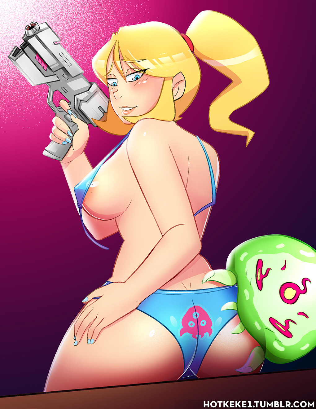 hotkeke1:  SAMUS &lt;3 To celebrate the new metroid samus returns I give you