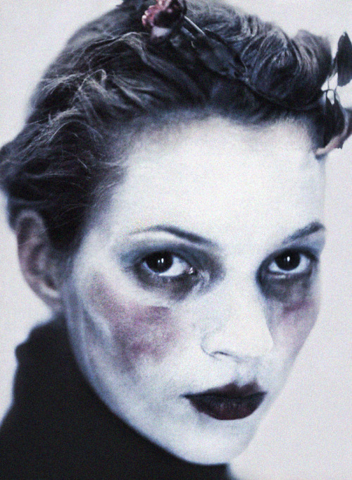 deprincessed:‘Living Doll’ - Portrait of a young Kate Moss shot by Paolo Roversi