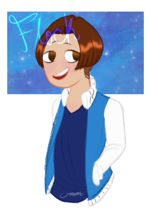 My Part Of The Art Trade With @flockdog