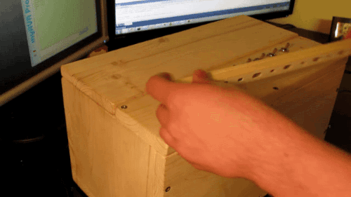 manextreme:  gifsboom:  Video: Useless Machine.