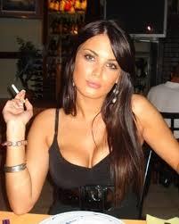 beauty sexy smoking breast