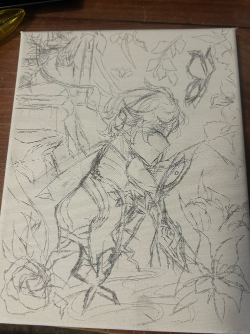 Last Wip Before I Paint I Guess, Doing One For Kaveh Too