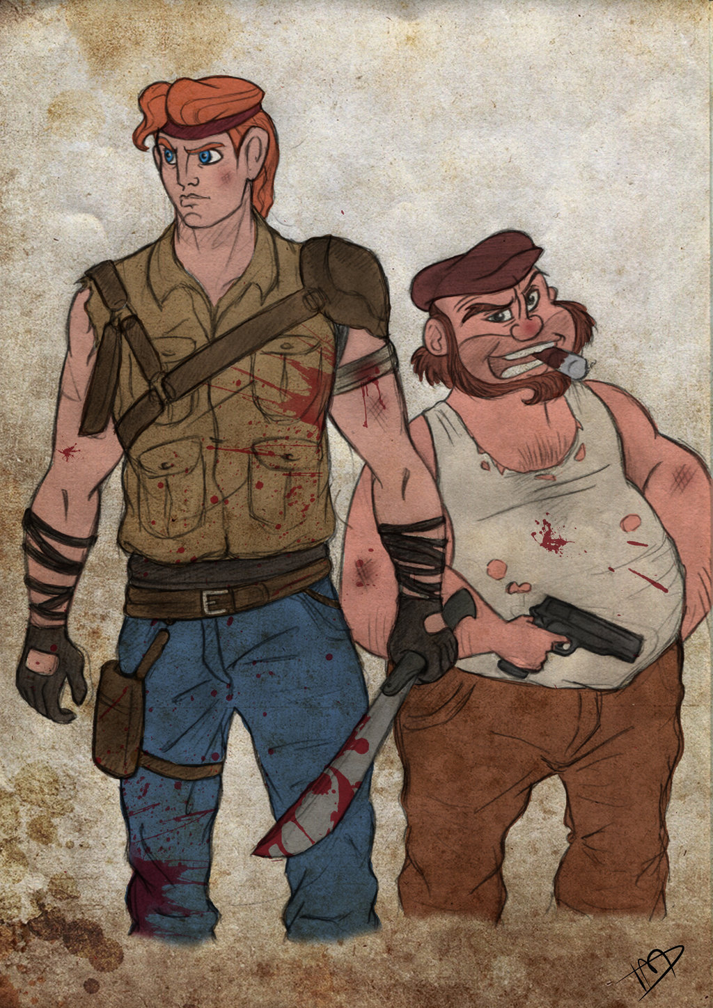 professormcpimp:  The Walking Dead staring Disney. 