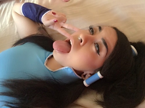 XXX ashprincessmidna:Korra ahegao for anon~ photo