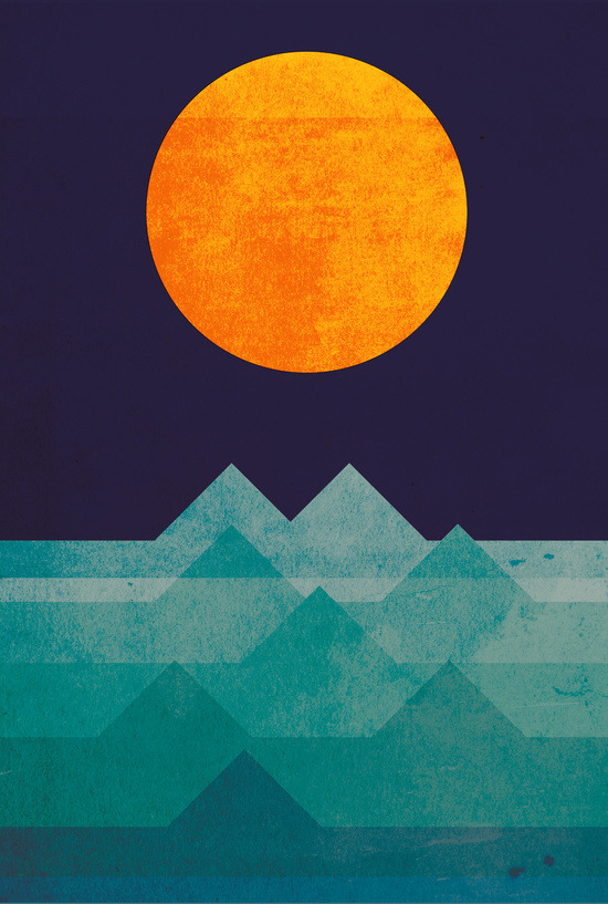 bestof-society6:    ART PRINTS BY BUDI SATRIA KWAN  The ocean, the sea, the wave Uphill