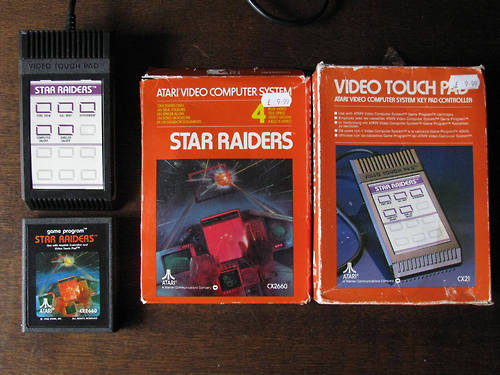 Star Raiders Video Touch Pad - Atari