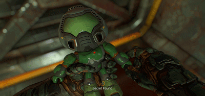 "Doom is violent,what part about it can you find cute-"