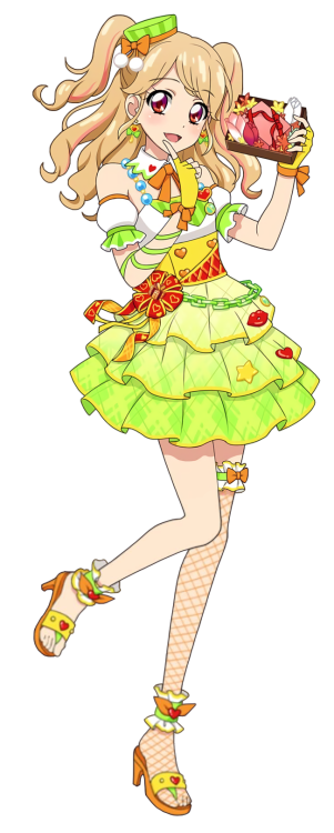 perfectqueen:[SR 894] “Honey Valentine” Mikuru Natsuki[SR+ 895] “Lime Miracle” Mikuru Natsuki+