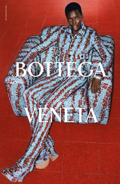 BOTTEGA VENETASpring/Summer 2021 campaignNora Svenson, artist Rosemarie Trockel and actress Sheila A