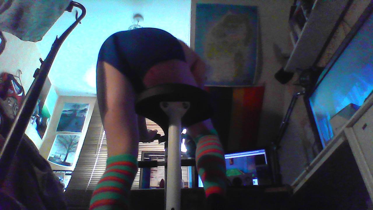 Guess who got an exercise bike!Apparently it’s gonna help with stress, but honestly